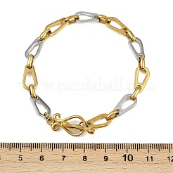 304 Stainless Steel Link Chain Bracelets for Women&nbsp;LS-BJEW-C113-02GP