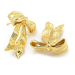 Rack Plating Brass Stud Earrings&nbsp;EJEW-M247-30C-G