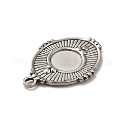 Non-Tarnish 304 Stainless Steel Pendant Cabochon Settings&nbsp;STAS-I694-40P