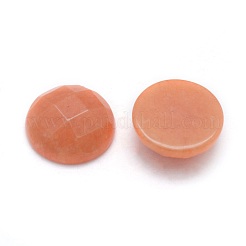 天然石カボション  多面カット  半円  14~14.5x5mm&nbsp;G-P393-P-14.5mm