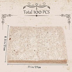 100 Sheets Rectangle Art Tissue Paper Sheets for DIY Crafts Art Supplies&nbsp;AJEW-WH0329-69