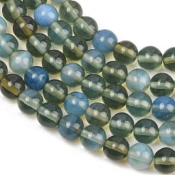 Handmade Lampwork Beads Strand&nbsp;LAMP-B056-8mm-19