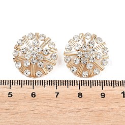 1-Hole Alloy Rhinestone Shank Buttons&nbsp;FIND-XCP0003-53