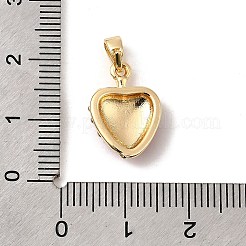 真鍮製エナメルペンダント  ストロベリーチャーム  ライトゴールド  17x11.5x4mm  穴：3x4mm&nbsp;KK-D408-06KCG