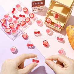 30Pcs 3 Styles Transparent Acrylic Beads&nbsp;MACR-CJ0002-41