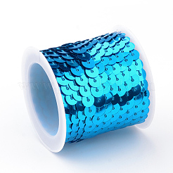 Eco-Friendly Plastic Paillette Beads&nbsp;PVC-Q092-6mm-2259