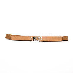 Bowknot PU Elastic Belt&nbsp;AJEW-WH0280-01LG