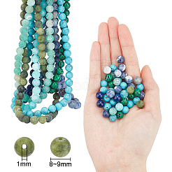 8 Strands 8 Style Natural & Synthetic Gemstone Beads Strands&nbsp;G-OC0002-07