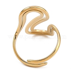 304 Stainless Steel Rings for Women&nbsp;RJEW-A049-02A-G