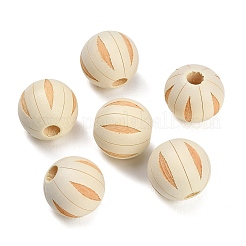 Schima Wood European Beads&nbsp;WD-CBA7A54-01
