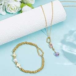 スターリングシルバースプリングゲートリング925個  ナゲット  ゴールドカラー  15.5x9.5x2mm&nbsp;STER-BC0004-35G