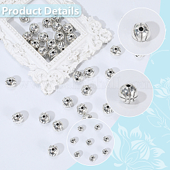 50Pcs Tibetan Style Alloy Beads&nbsp;FIND-PA0001-43A