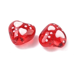 Transparent Glass Enamel Beads&nbsp;GLAA-P078-02A-01
