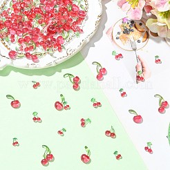 120Pcs 6 Styles Resin Cherry Cabochons&nbsp;MRMJ-CJ0001-33
