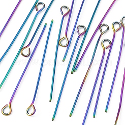304 Stainless Steel Eye Pins&nbsp;STAS-YW0001-40