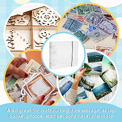 1 Set 6-Hole Plastic Binder Photo Albums&nbsp;DIY-GA0005-89