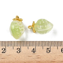 Transparent Glass Pendants&nbsp;GLAA-P072-03G-03