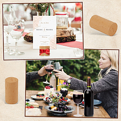 Cork Bottle Stopper&nbsp;FIND-WH0160-32