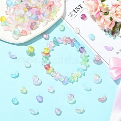 200Pcs 2 Styles Luminous Transparent Acrylic Beads&nbsp;RESI-CJ0005-19