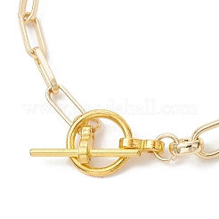 Brass Mixed Chain Bracelet Making&nbsp;AJEW-JB01564