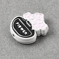 Alloy Enamel Beads&nbsp;AL-CBA8B94-08A