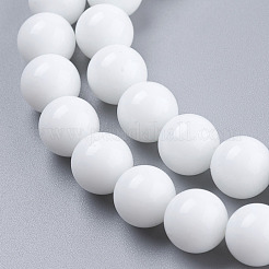 Opaque Glass Beads Strands&nbsp;X-G-G027-R1-10mm
