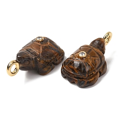 Natural Tiger Eye Carved Pendants&nbsp;G-H357-03G-08
