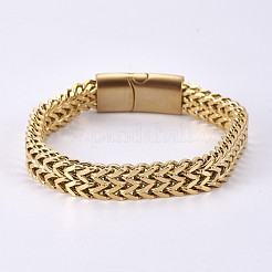 304 Stainless Steel Wheat Chain Bracelets&nbsp;BJEW-L655-020