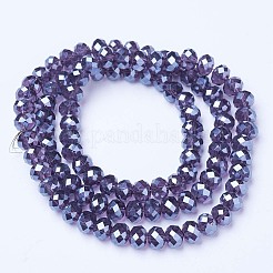 Electroplate Glass Beads Strands&nbsp;EGLA-A034-T10mm-A16