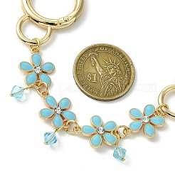 Zinc Alloy Spring Gate Rings Bag Extension Chains&nbsp;AJEW-BA00142-03