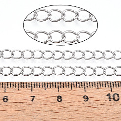 Tarnish Resistant 304 Stainless Steel Curb Chains&nbsp;CHS-S007-001P