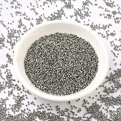 MIYUKIデリカビーズ  シリンダー  日本製シードビーズ  11/0  (db0021) ニッケルメッキ  1.3x1.6mm  穴：0.8mm  約10000個/袋  50 G /袋&nbsp;SEED-X0054-DB0021