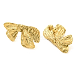 Ion Plating(IP) 304 Stainless Steel Stud Earrings for Women&nbsp;EJEW-S227-32G