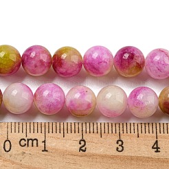 Natural Dyed Yellow Jade Beads Strands&nbsp;G-Q160-A01-01A