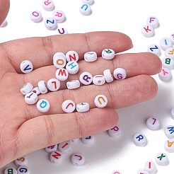 Opaque White Acrylic Beads&nbsp;MACR-N012-01