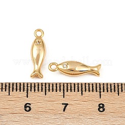 Ocean Theme Brass Micro Pave Cubic Zirconia Pendants&nbsp;X1-KK-F902-08A-G