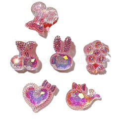 Two Tone Resin Cabochones&nbsp;PW-WG5FDB9-01