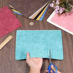 10Pcs 10 Colors PU Leather Fabric&nbsp;FIND-CL0001-82A