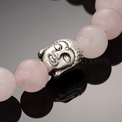 Buddhist Gemstone Beaded Stretch Bracelets&nbsp;BJEW-JB01874-02