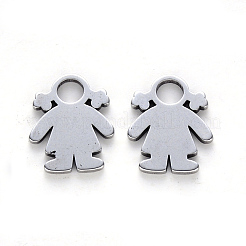 Tarnish Resistant 304 Stainless Steel Charms&nbsp;STAS-N092-24