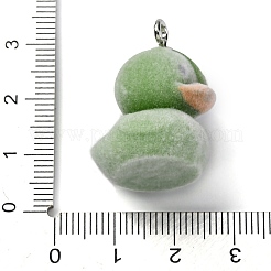 Flocky Resin Pendants&nbsp;FIND-S001-14B