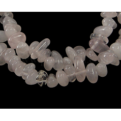 Natural Rose Quartz Chips Beads Strands&nbsp;F007-3