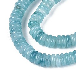 Dyed Natural White Jade Beads Strands&nbsp;G-T142-6mm-05F