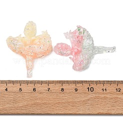 Luminous Opaque Resin Cabochons&nbsp;CRES-L045-14
