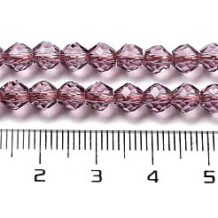 Transparent Glass Beads Strands&nbsp;GLAA-A014-03K