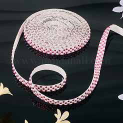 3 Yards Resin Self Adhesive Sewing Trim Hotfix Rhinestone Tape&nbsp;DIY-TA0013-15C