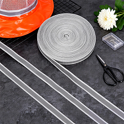50M Reflective Polyester Ribbons&nbsp;OCOR-WH0070-306E