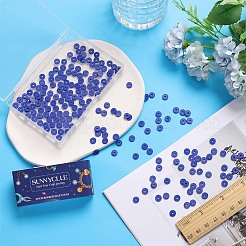 2 Strands Flat Round Handmade Polymer Clay Beads&nbsp;CLAY-SC0001-54A