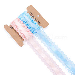 4 Yards 2 Colors Polyester Lace Trim&nbsp;OCOR-TADJ0001-02C