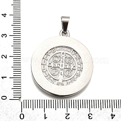 304 Stainless Steel Pendants&nbsp;STAS-B086-09B-P